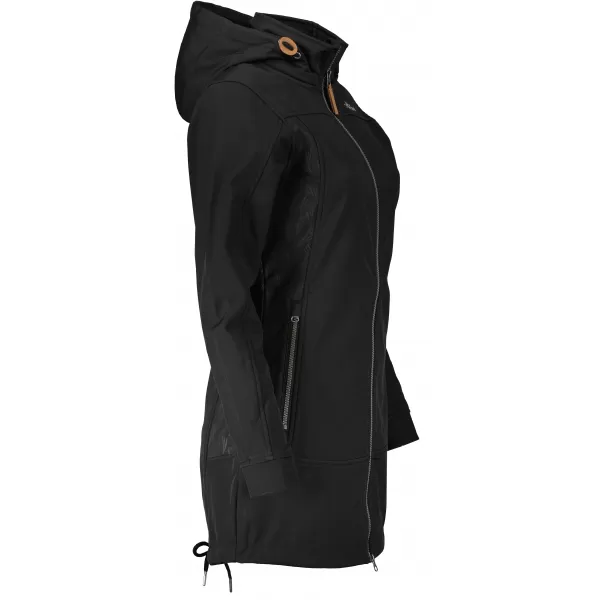  Női softshell kabát ALTISPORT MAGGA LCTB220 FEKETE 