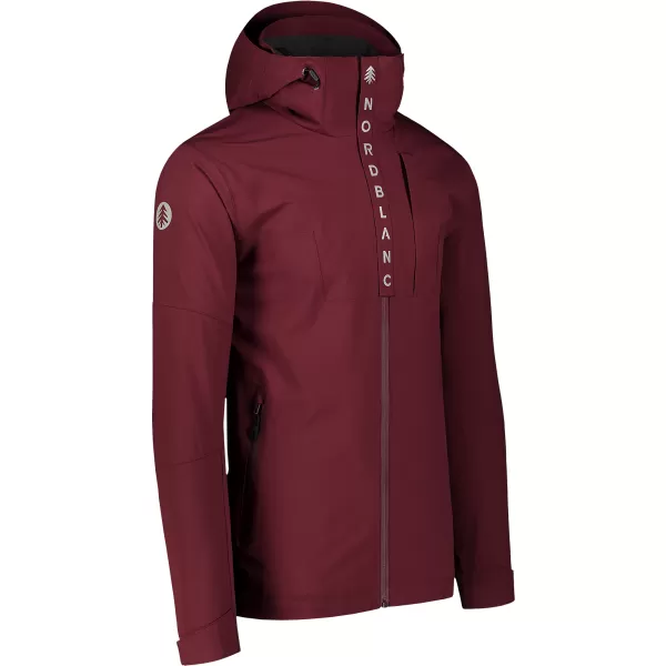  Férfi dzseki NORDBLANC COMPASS NBSJM7890 BURGUNDIA 