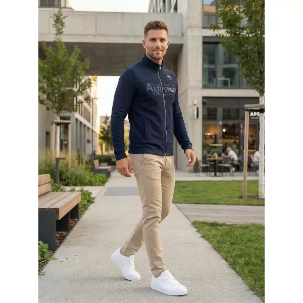  Férfi pulóver ALTISPORT BLAKE SÖTÉTKÉK 