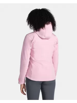 Női softshell kabát KILPI RAVIA-W TL0109KI VILÁGOS RÓZSASZÍN