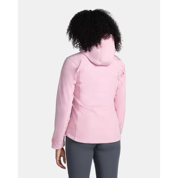  Női softshell kabát KILPI RAVIA-W TL0109KI VILÁGOS RÓZSASZÍN 
