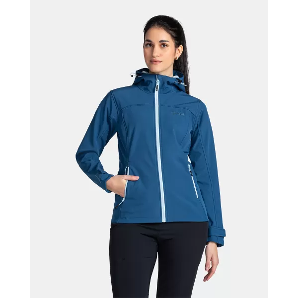  Női softshell kabát KILPI RAVIA-W TL0109KI SÖTÉTKÉK 