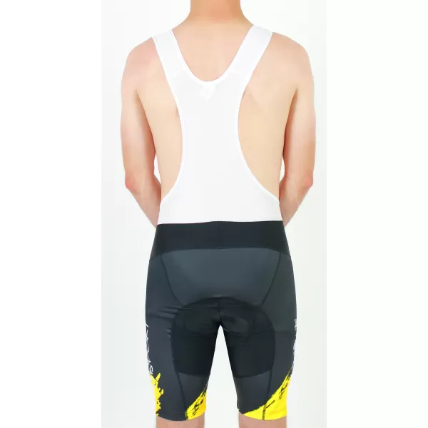  Férfi prémium kerékpáros rövidnadrág ALTISPORT SWE/ALM01S13 SÁRGA 
