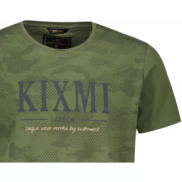  Férfi póló KIXMI RADLY KATONAI 