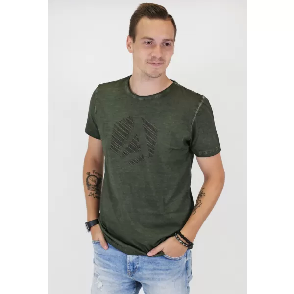  Férfi póló ALTISPORT BARCLAY KHAKI 