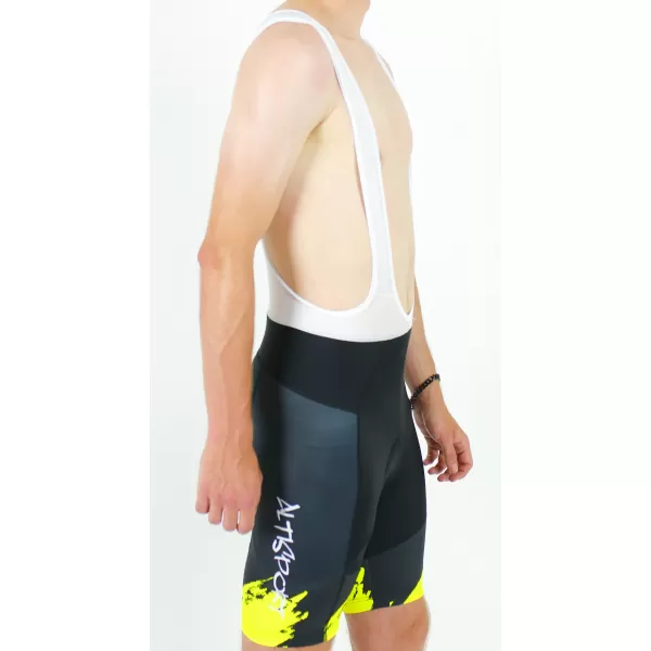  Férfi prémium kerékpáros rövidnadrág ALTISPORT SWE/ALM01S13 NEON SÁRGA 