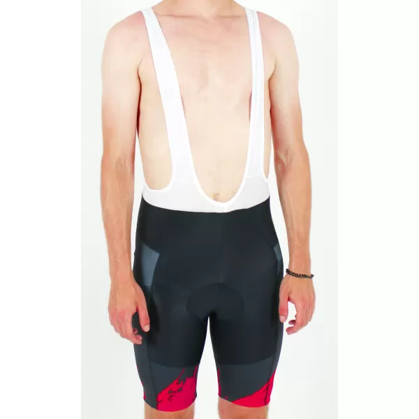  Férfi prémium kerékpáros rövidnadrág ALTISPORT SWE/ALM01S13 PIROS 