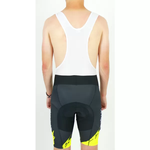  Férfi prémium kerékpáros rövidnadrág ALTISPORT SWE/ALM01S13 NEON SÁRGA 
