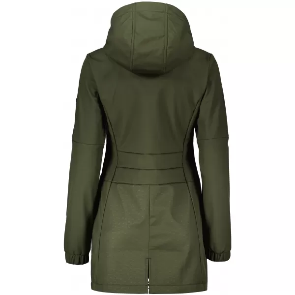  Női softshell kabát KIXMI RHODIE KATONAI 