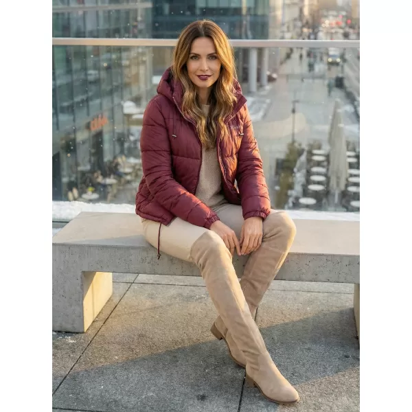  Női kabát KIXMI REINA BURGUNDIA 