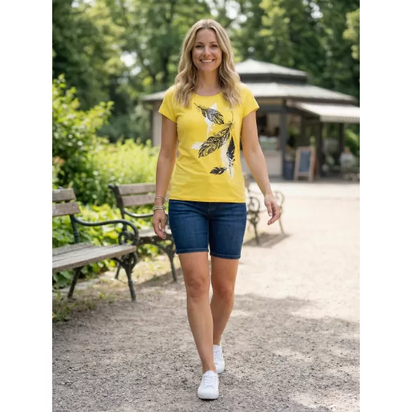  Női póló ALTISPORT ALW178122 CITROM 