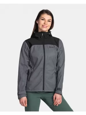 Női softshell kabát KILPI RAVIA-W TL0109KI SÖTÉTSZÜRKE