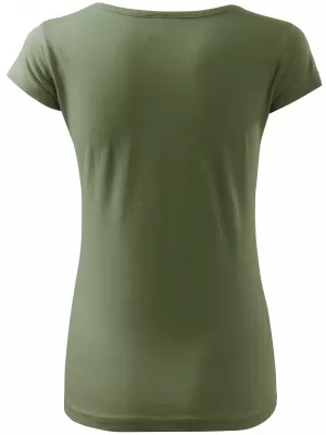 Női póló MALFINI PURE 122 KHAKI