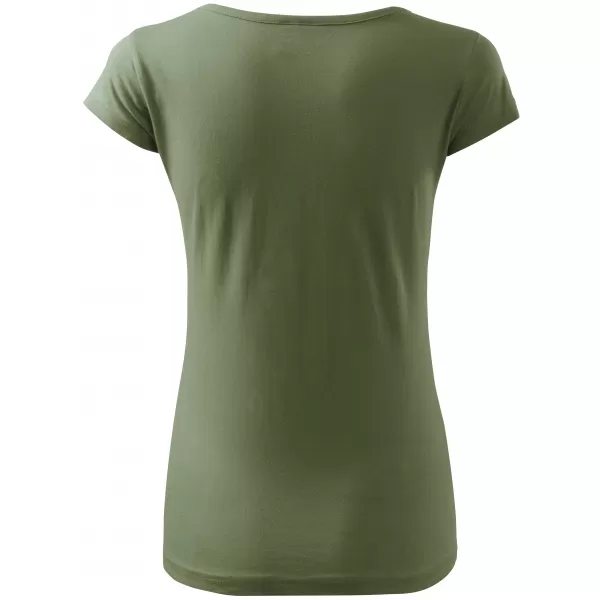  Női póló MALFINI PURE 122 KHAKI 