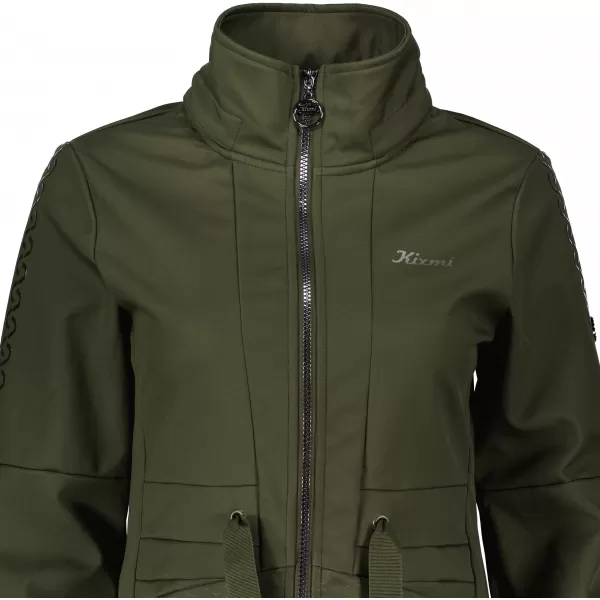  Női softshell kabát KIXMI RHODIE KATONAI 