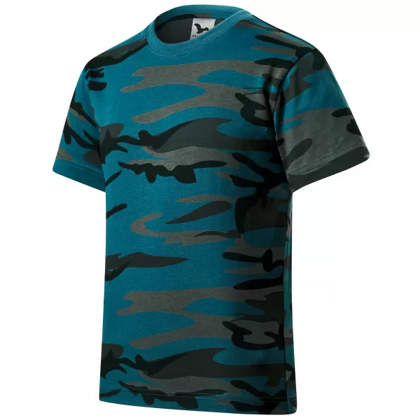  Gyermek póló MALFINI CAMOUFLAGE 149 ÁLCÁZÁS/BENZIN 
