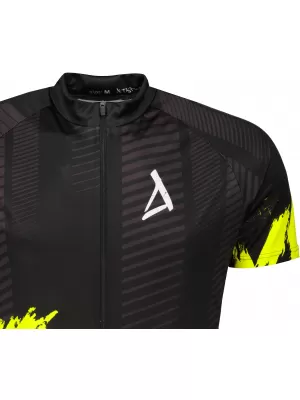 Férfi prémium kerékpáros mez ALTISPORT SWE/ALM01S11 NEON SÁRGA