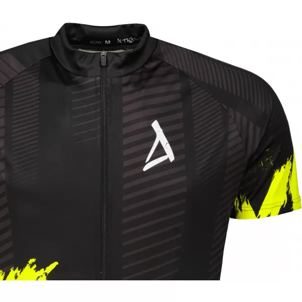  Férfi prémium kerékpáros mez ALTISPORT SWE/ALM01S11 NEON SÁRGA 