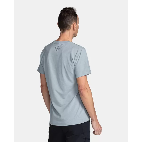  Férfi póló KILPI SKULLY-M TM0377KI VILÁGOSSZÜRKE 