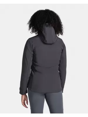 Női softshell kabát KILPI RAVIA-W TL0109KI SÖTÉTSZÜRKE/KÉK