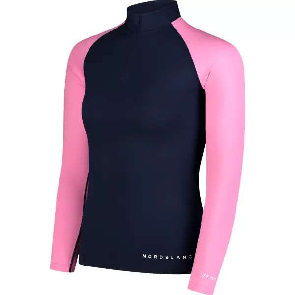  Női póló NORDBLANC WATER NBSLF7865 KÉK/RÓZSASZÍN 