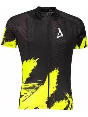Férfi prémium kerékpáros mez ALTISPORT SWE/ALM01S11 NEON SÁRGA