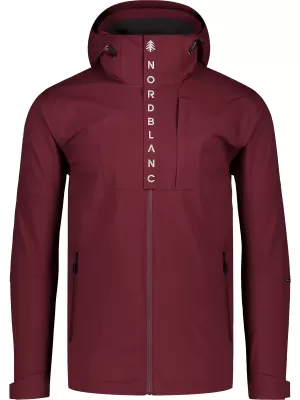 Férfi dzseki NORDBLANC COMPASS NBSJM7890 BURGUNDIA