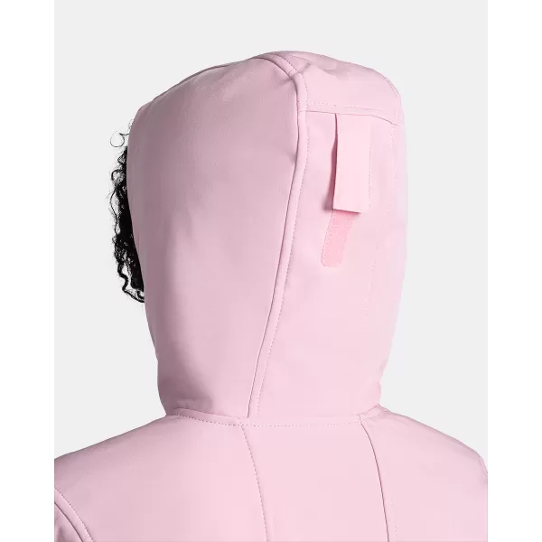  Női softshell kabát KILPI RAVIA-W TL0109KI VILÁGOS RÓZSASZÍN 