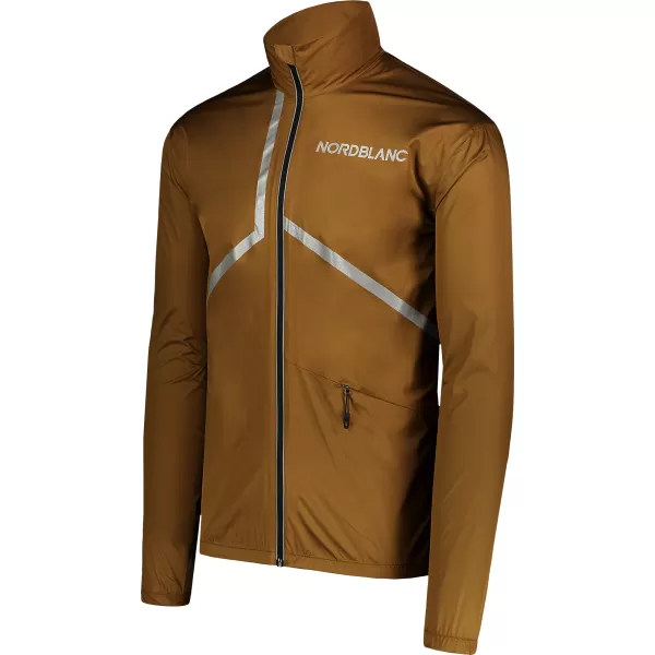  Férfi sportdzseki NORDBLANC REFLECTIVE NBSJM7899 BARNA 