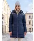 Női kabát ALTISPORT BEVERLY SÖTÉTKÉK