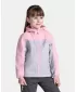 Lányos softshell kabát KILPI RAVIA-J TJ0517KI VILÁGOS RÓZSASZÍN