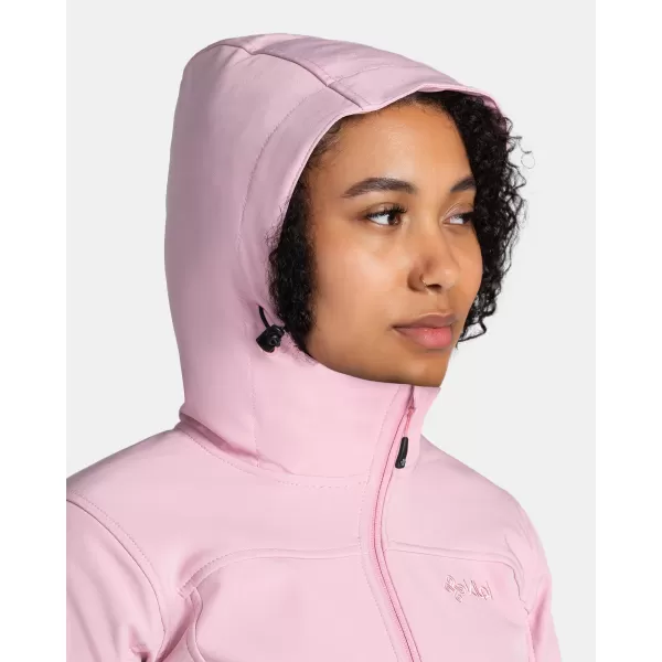  Női softshell kabát KILPI RAVIA-W TL0109KI VILÁGOS RÓZSASZÍN 