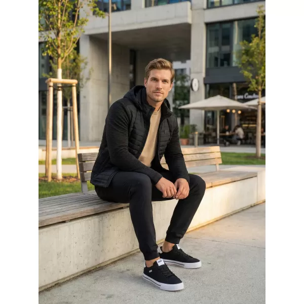  Férfi softshell kabát KIXMI RAFAEL FEKETE 