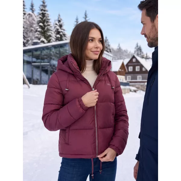  Női kabát KIXMI REINA BURGUNDIA 