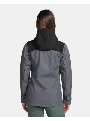 Női softshell kabát KILPI RAVIA-W TL0109KI SÖTÉTSZÜRKE