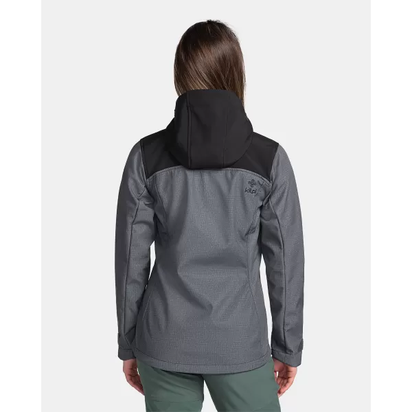  Női softshell kabát KILPI RAVIA-W TL0109KI SÖTÉTSZÜRKE 