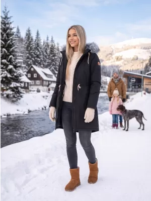 Női kabát ALTISPORT VOLENA LCTB218 FEKETE