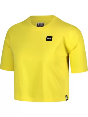Női crop top NORDBLANC CROPTOP NBSLT7819 BOROSTYÁN