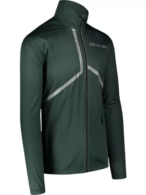 Férfi sportdzseki NORDBLANC REFLECTIVE NBSJM7899 SÖTÉTZÖLD