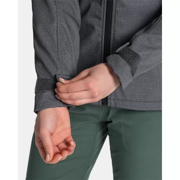  Női softshell kabát KILPI RAVIA-W TL0109KI SÖTÉTSZÜRKE 
