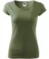 Női póló MALFINI PURE 122 KHAKI