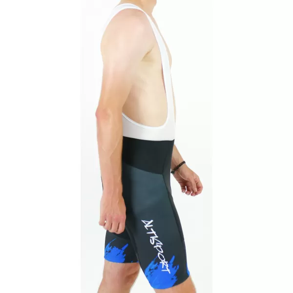  Férfi prémium kerékpáros rövidnadrág ALTISPORT SWE/ALM01S13 KÉK 
