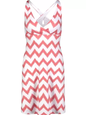 Ruha NORDBLANC V-NECK NBSLD7804 RÓZSASZÍN/FEHÉR