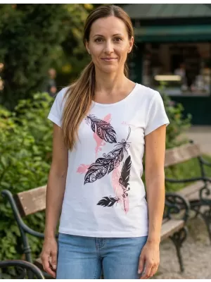 Női póló ALTISPORT ALW178122 FEHÉR