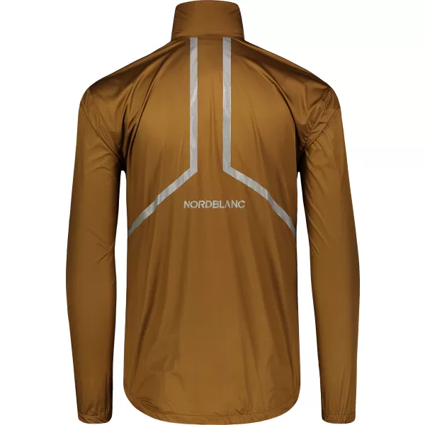  Férfi sportdzseki NORDBLANC REFLECTIVE NBSJM7899 BARNA 
