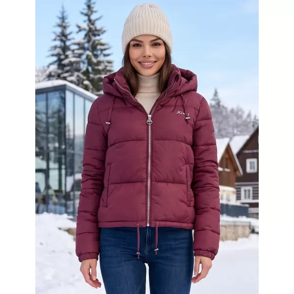  Női kabát KIXMI REINA BURGUNDIA 