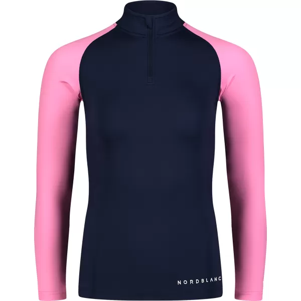  Női póló NORDBLANC WATER NBSLF7865 KÉK/RÓZSASZÍN 