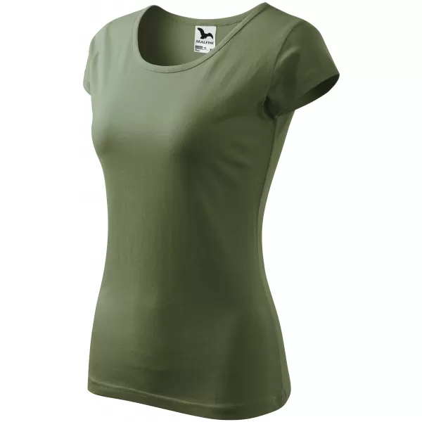  Női póló MALFINI PURE 122 KHAKI 
