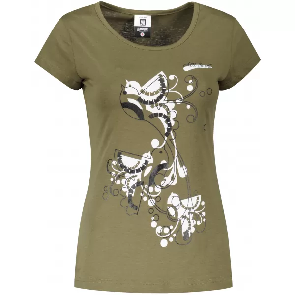  Női póló ALTISPORT ALW179122 KHAKI 