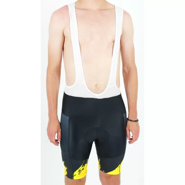  Férfi prémium kerékpáros rövidnadrág ALTISPORT SWE/ALM01S13 SÁRGA 